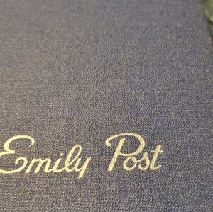 Emily Post Blue Book